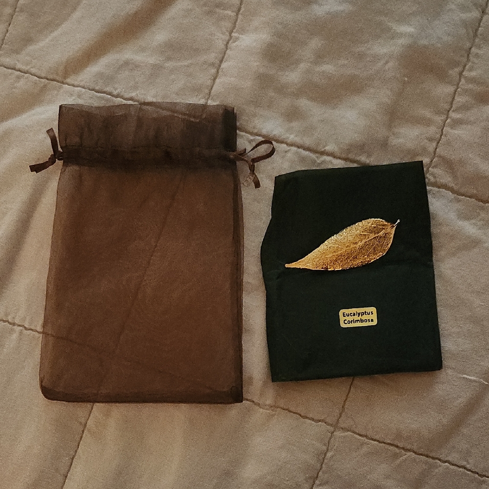 Gold Leaf Brooch